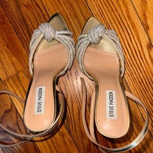 Steve Madden Gold Heels